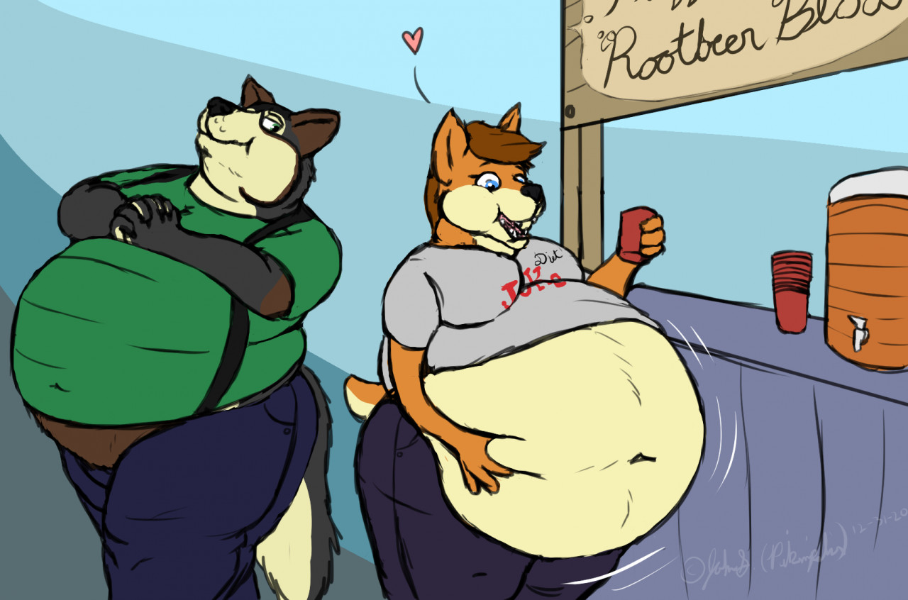 Rootbeer Bloat by pikminpedia -- Fur Affinity [dot] net