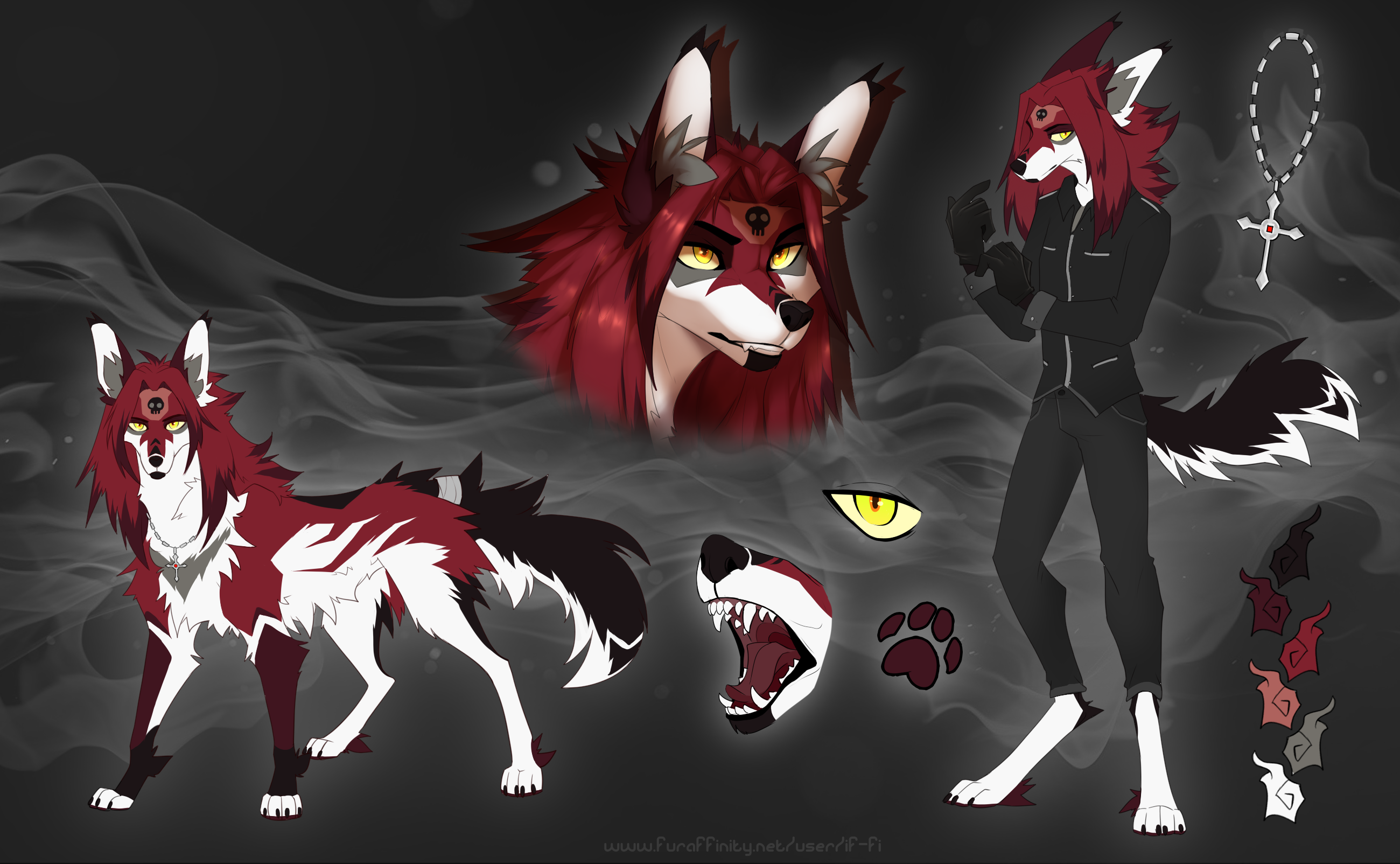 Adopt furry Red. Фурри if-Fi.