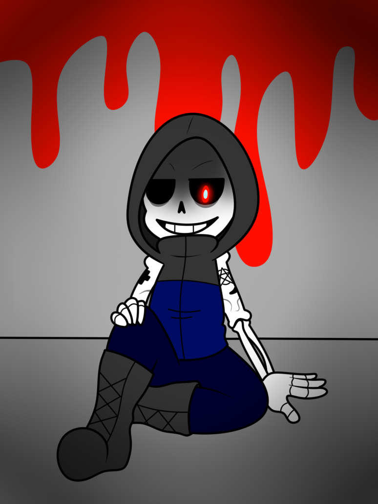 Horror and Dust sans by pimpila -- Fur Affinity [dot] net