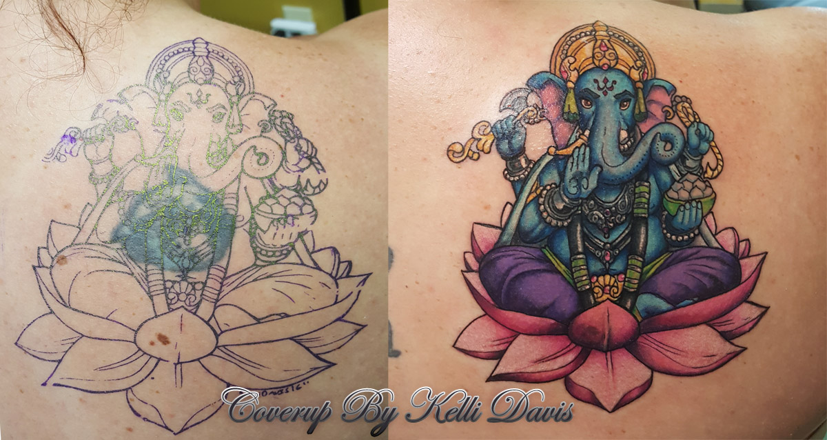 Ganesha 🐘🎋✨ #tattoo #ink #tattoos #ganesha #elephant #mantra #ganesh... |  TikTok