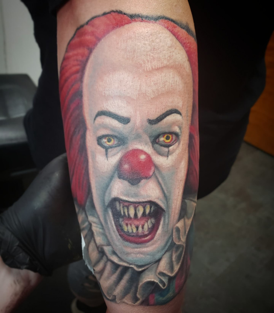 Old school Pennywise tattoo design  Pennywise tattoo Movie tattoos Tattoo  design drawings