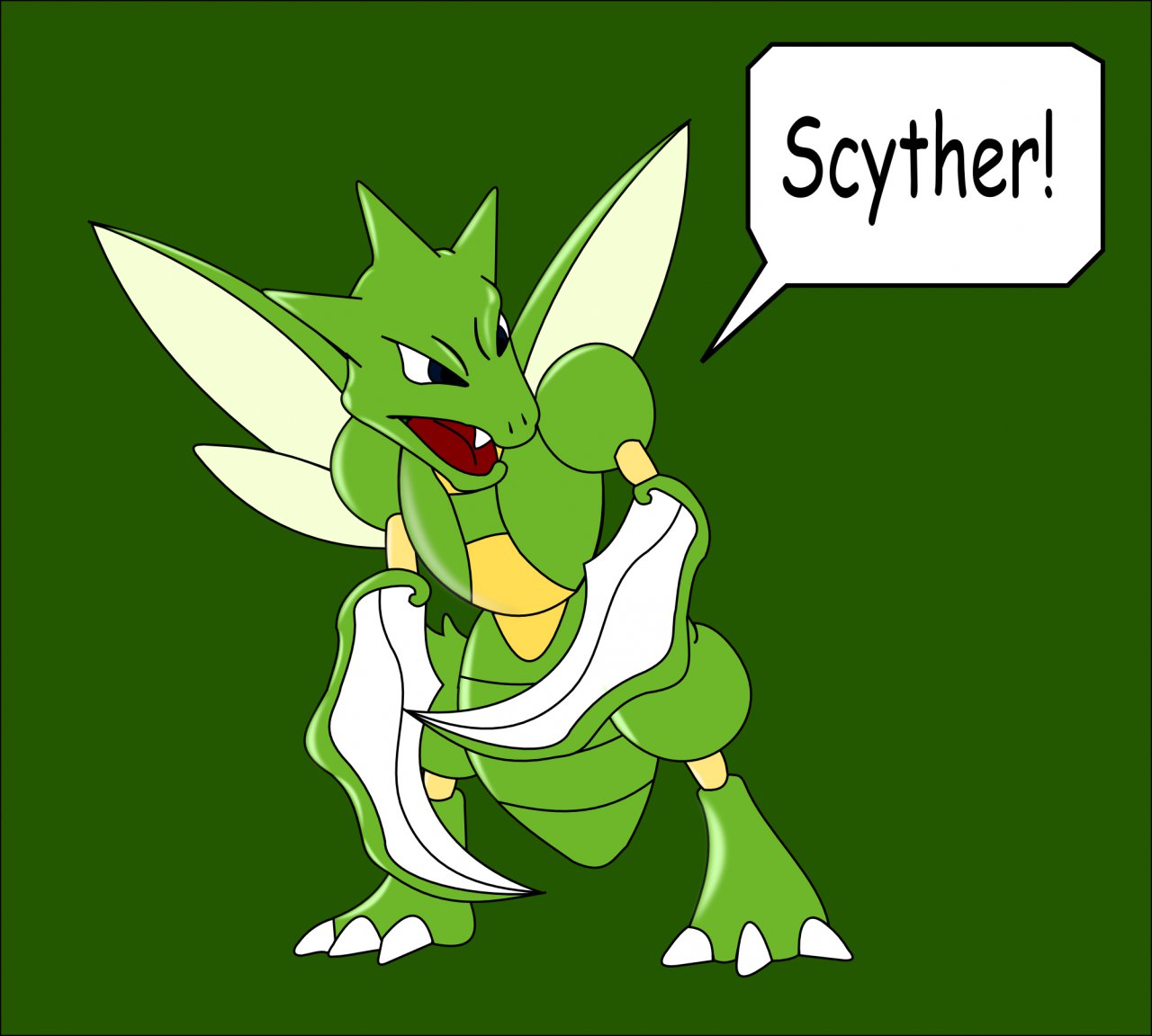 Scyther Cannot Learn Fly