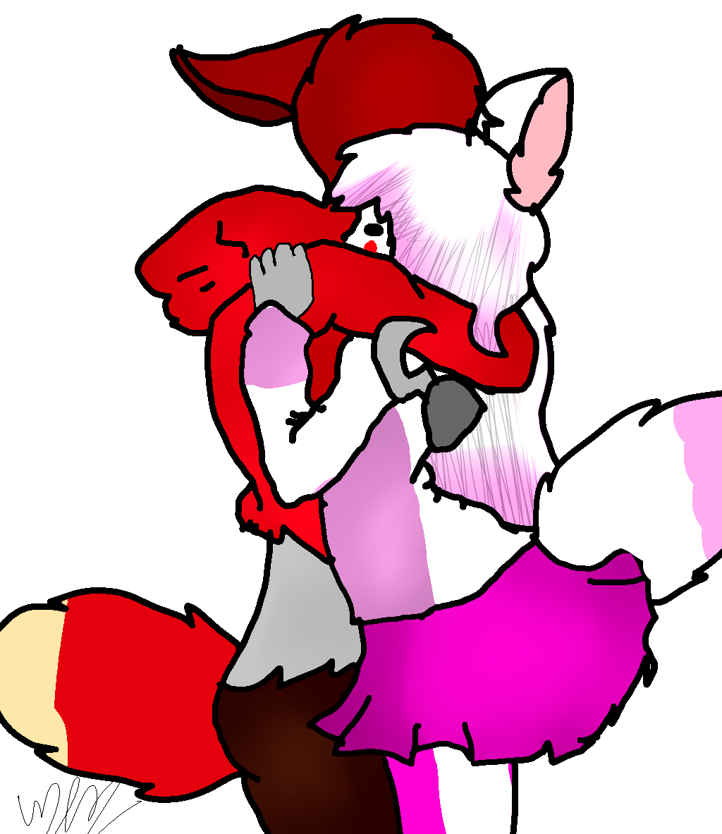 Foxy x mangle by pixelartgalore -- Fur Affinity [dot] net