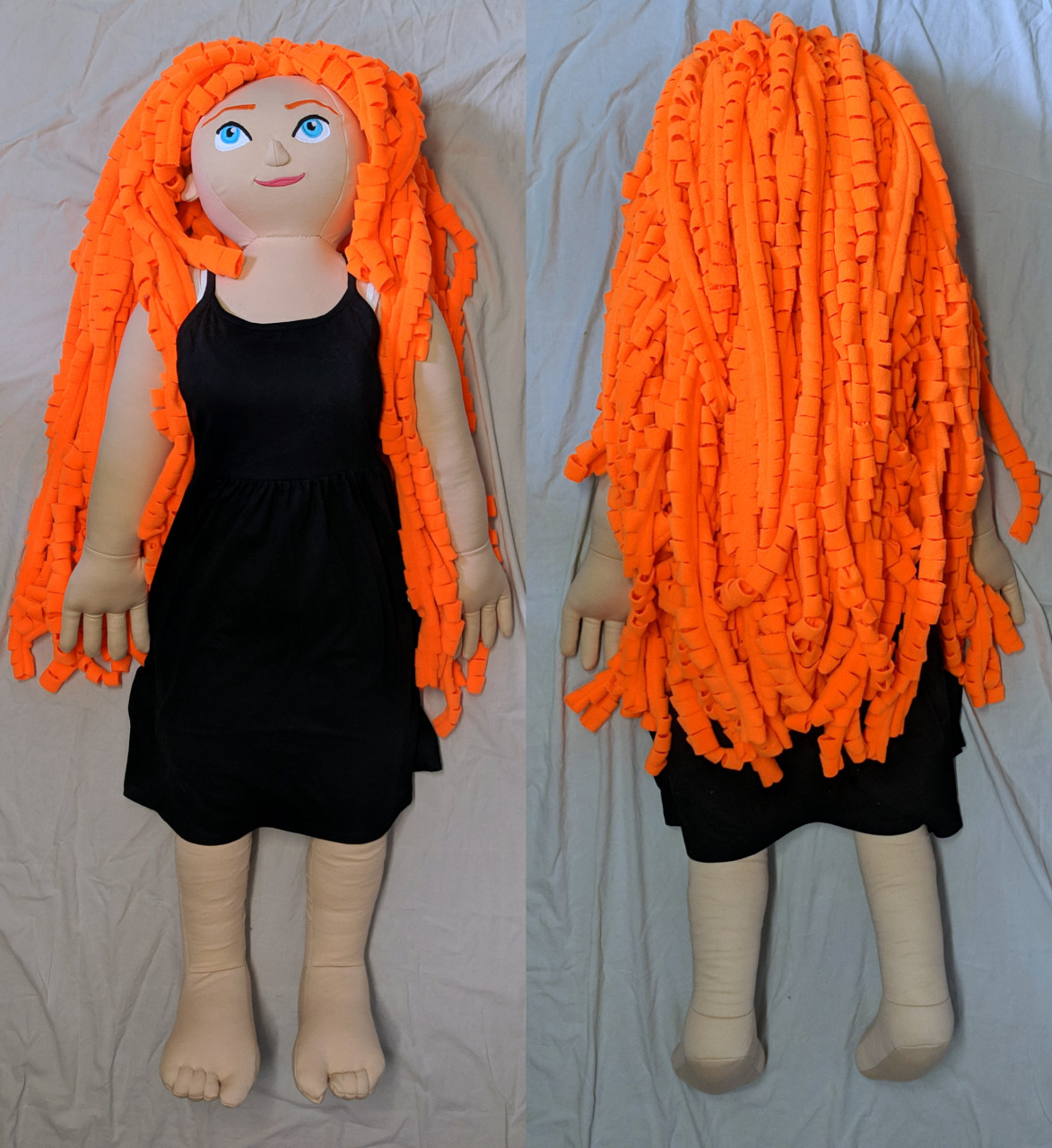 Life size plush clearance doll