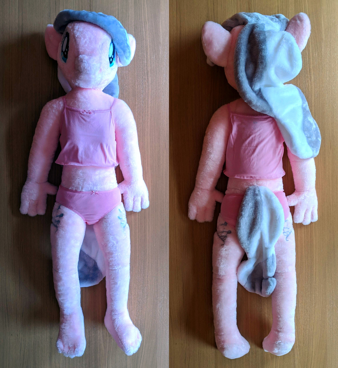 anthro pony plush