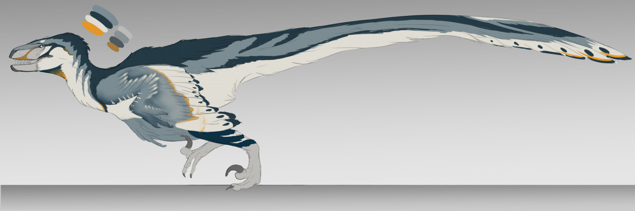 Eerie Deinonychus by N4STYR4BBiT -- Fur Affinity [dot] net