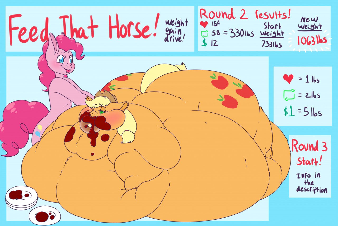Size. obese. weightgain. belly. pony. 