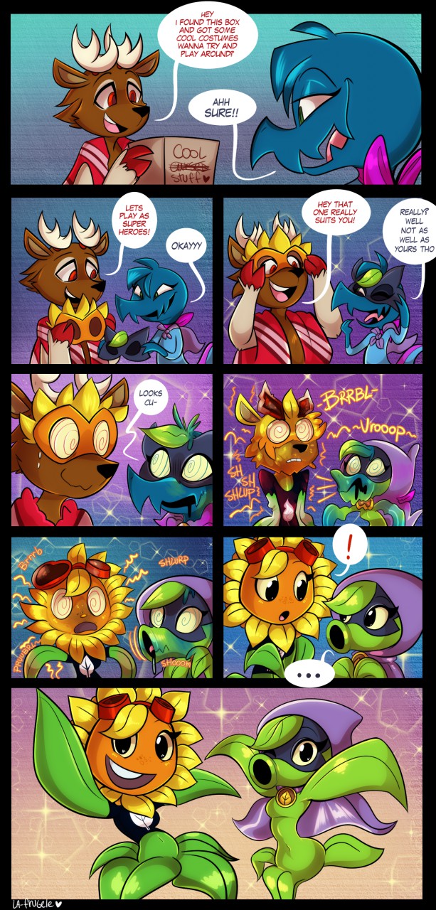 Pvz heroes) solar flare tf tg (plant ending 1) by wansubintiismail on  DeviantArt