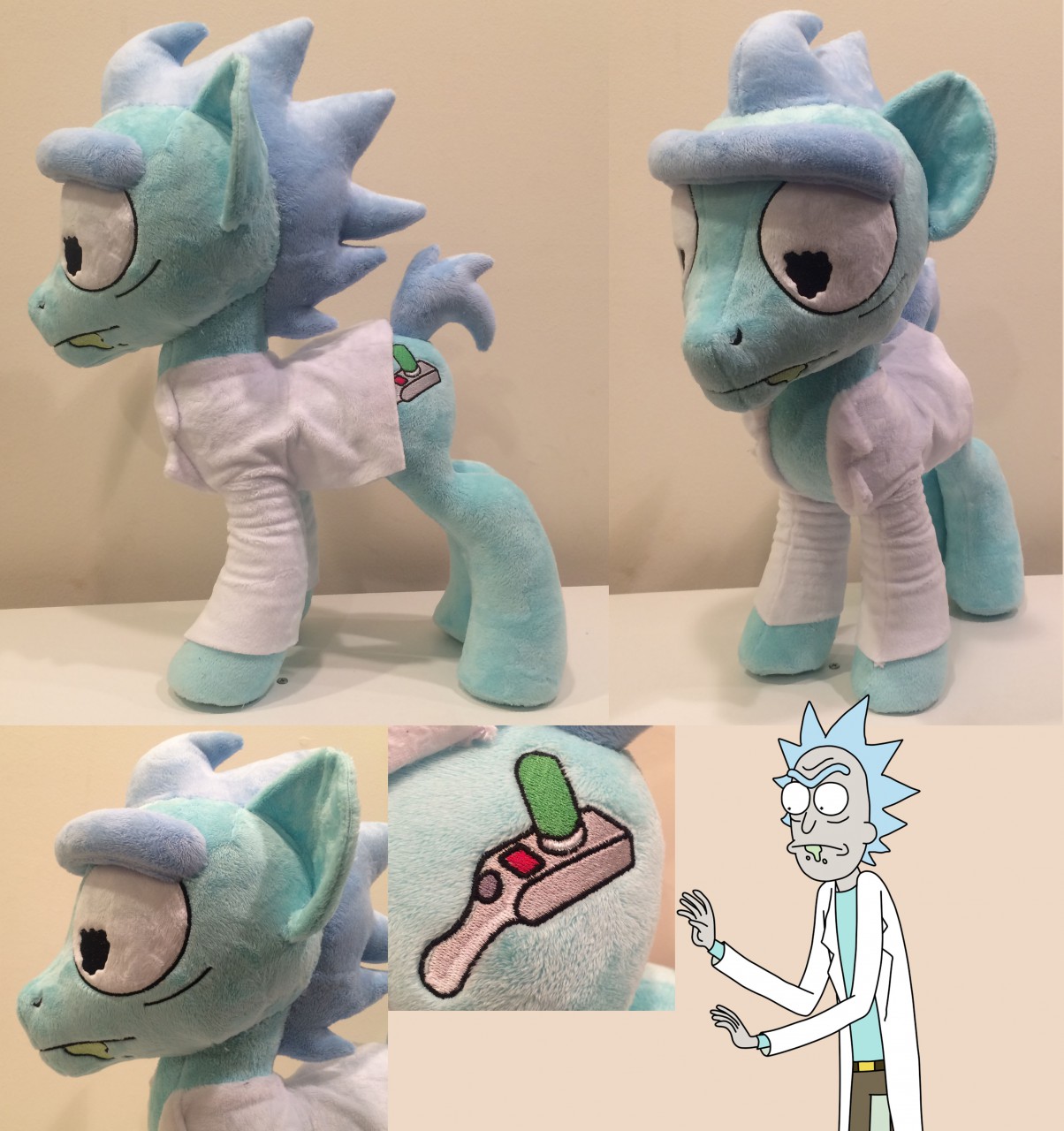 talking Pony Rick plush. 