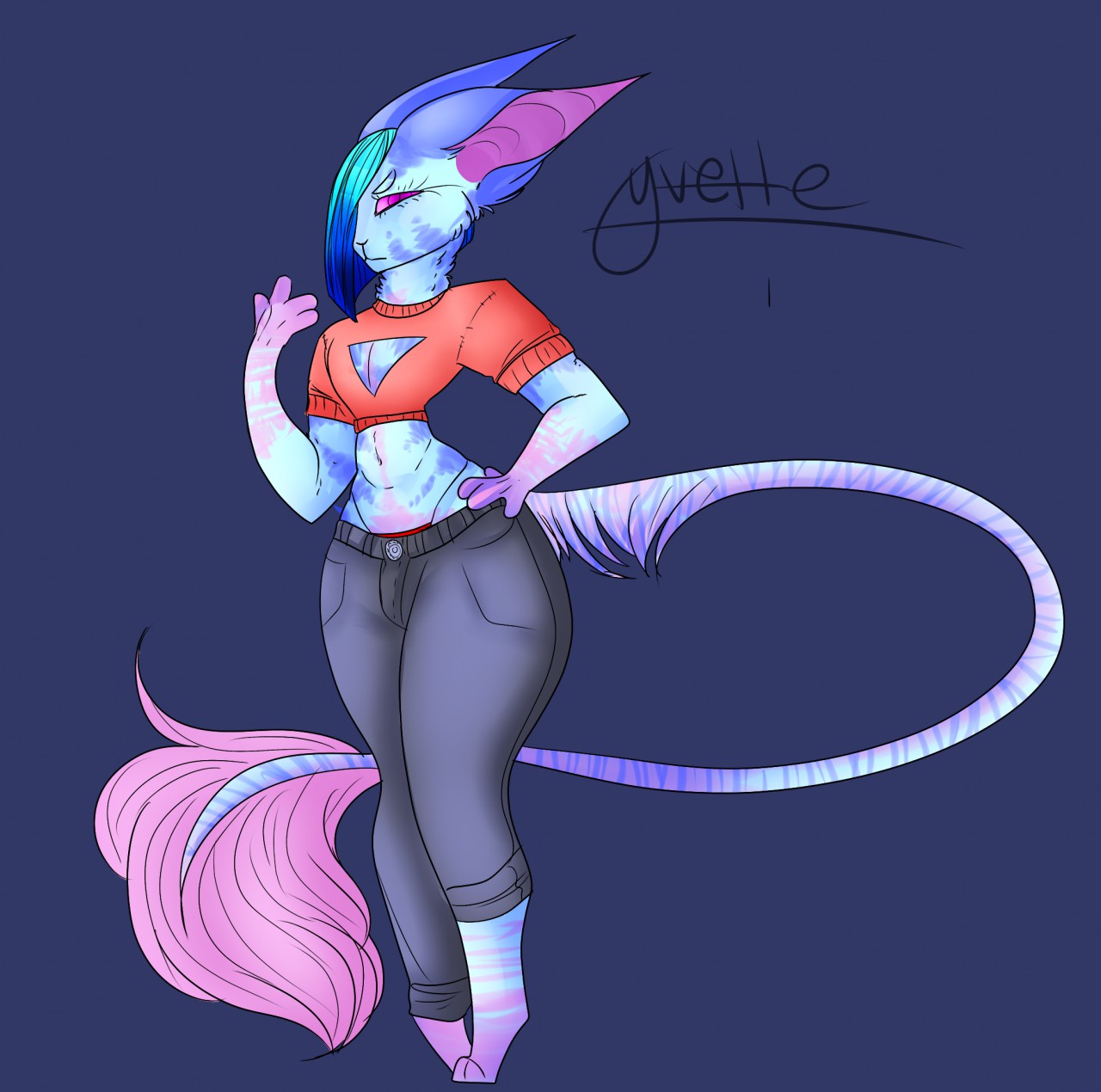 Yvette::Escort::Furry OC by plutoPlague -- Fur Affinity [dot] net