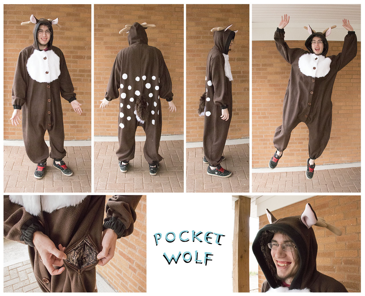 Deer Kigurumi Animal Onesie 