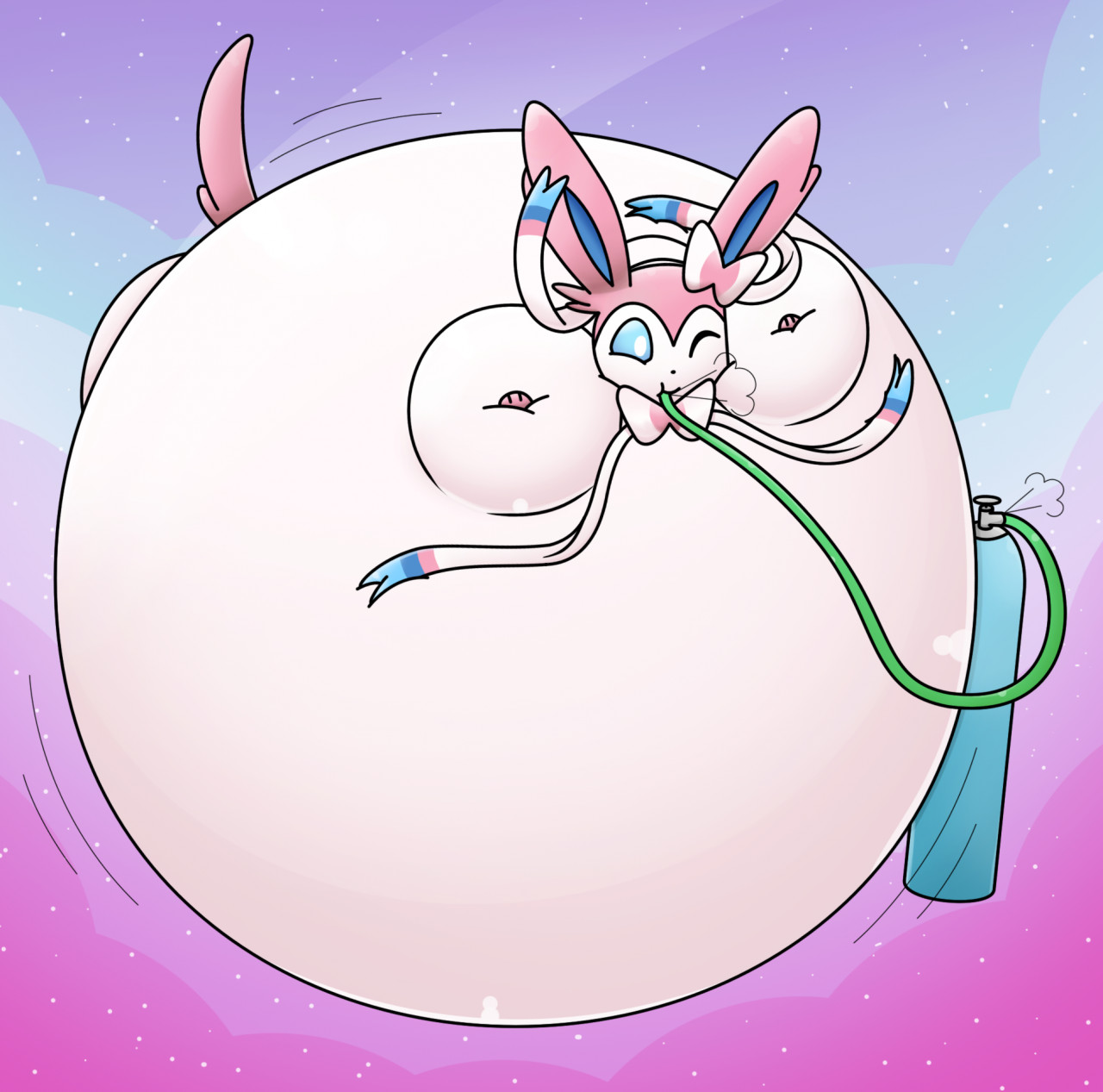 Sylveon inflation by Poipole98 -- Fur Affinity [dot] net