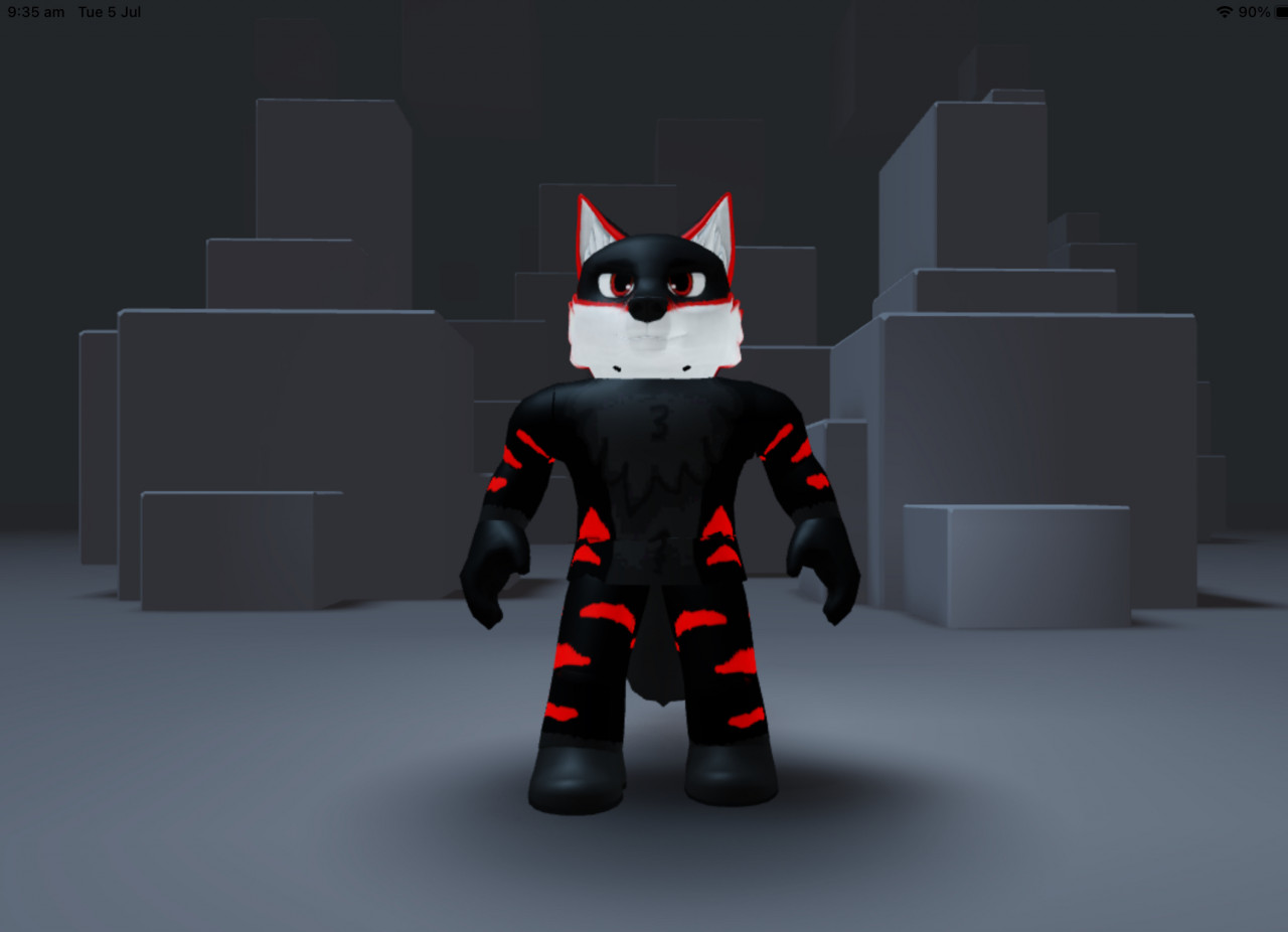 My roblox avatar (just the furry) by LunaticSeagulls on DeviantArt