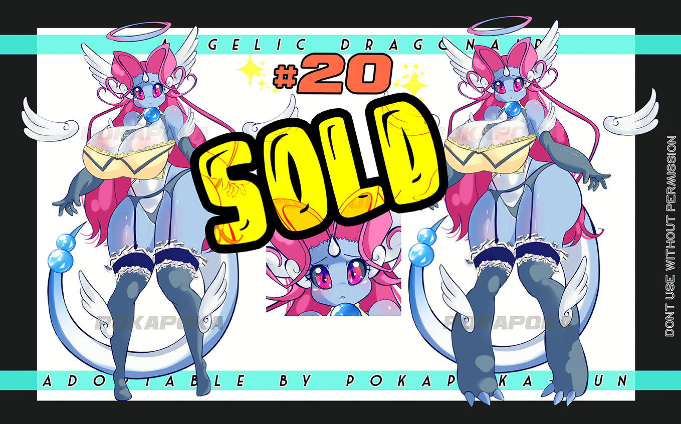 Angelic Dragonair #20 -- 🐉CLOSED🐉 by PokaPokadraws -- Fur Affinity [dot]  net