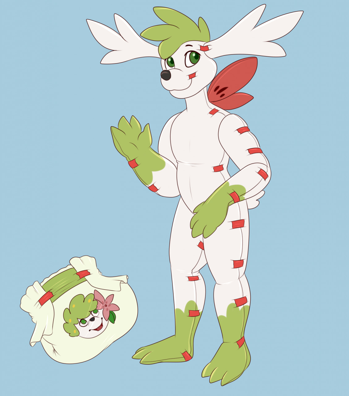 Pokemon go shaymin by KeyblademasterDustin on DeviantArt