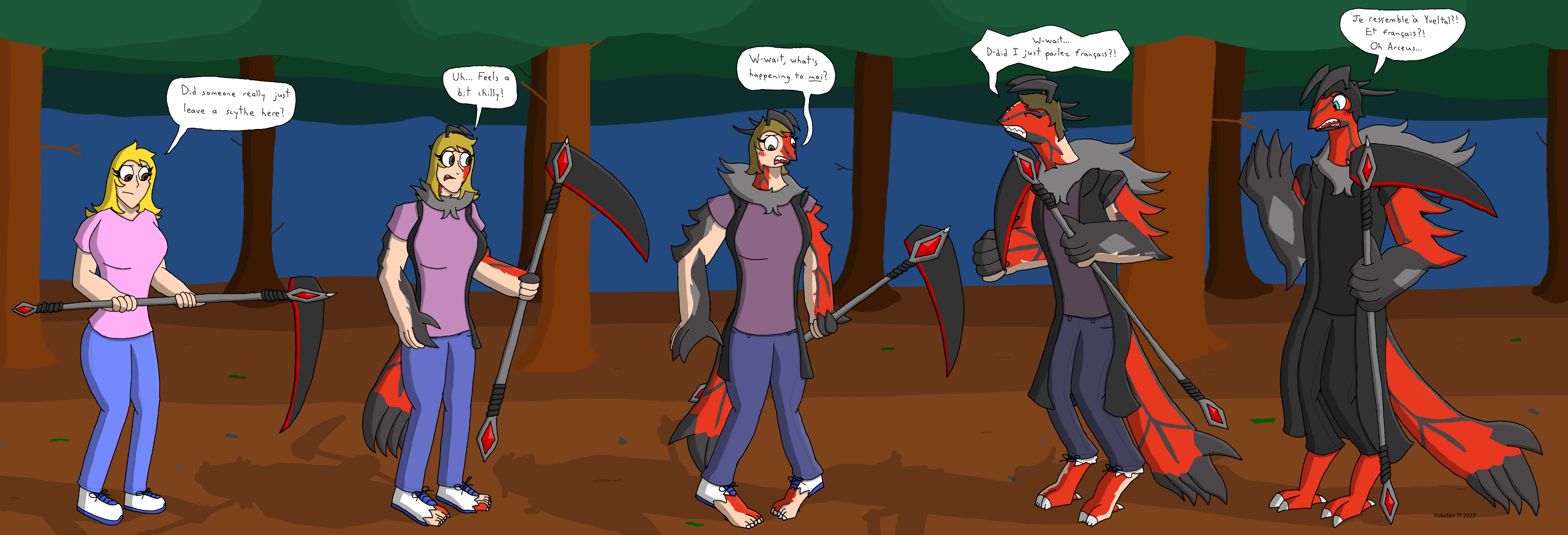 Anthro Yveltal Tf Tg By Pokefan Tf Fur Affinity [dot] Net