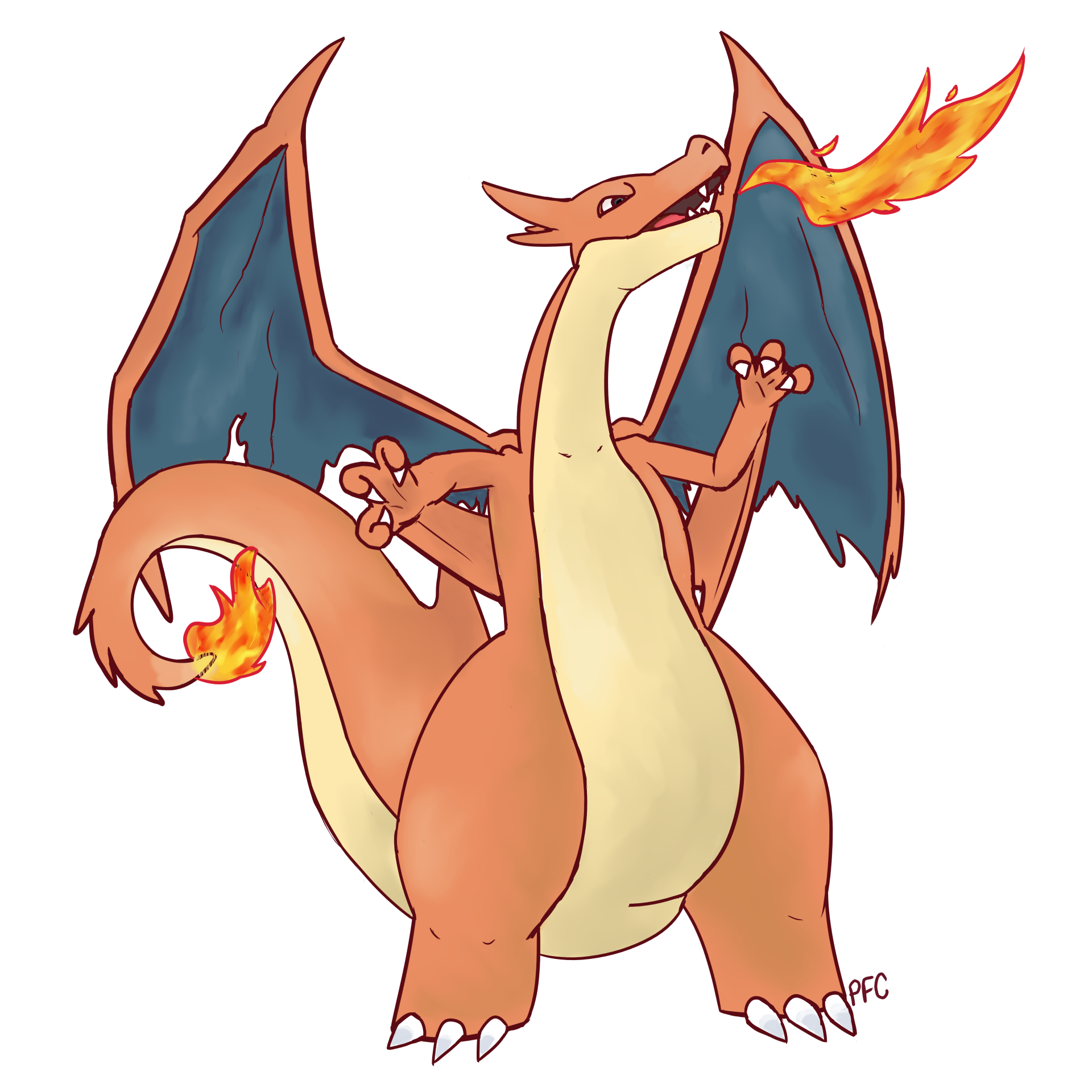 Mega Charizard Y  Pokemon charizard, Pokemon, Charizard art