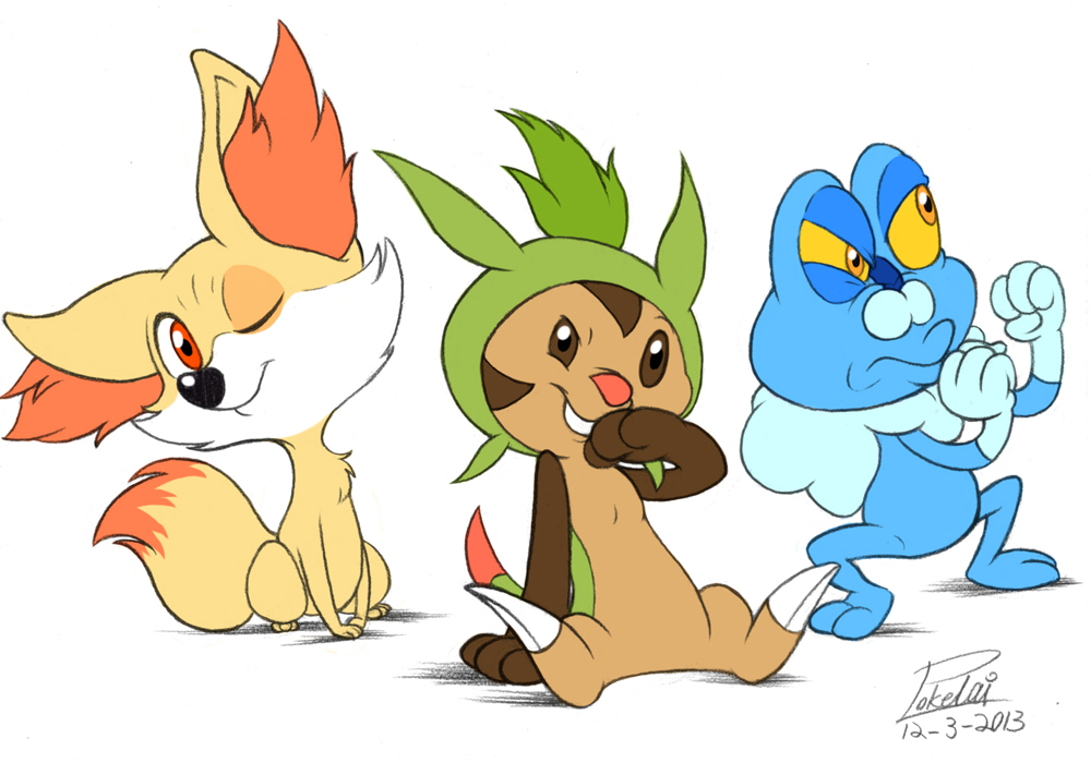 Pokemon Gen 5 Starter Chains: — Weasyl