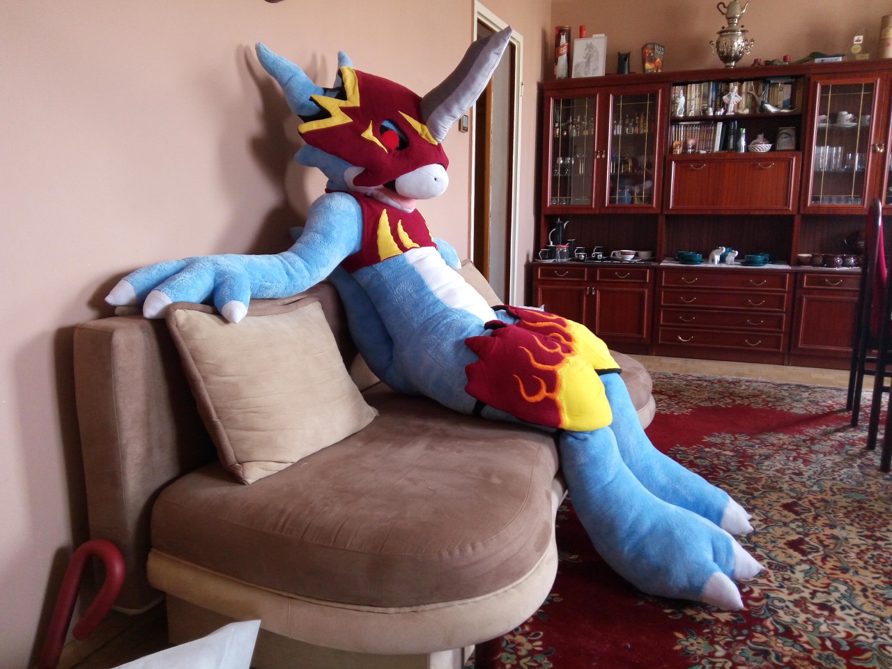 flamedramon plush