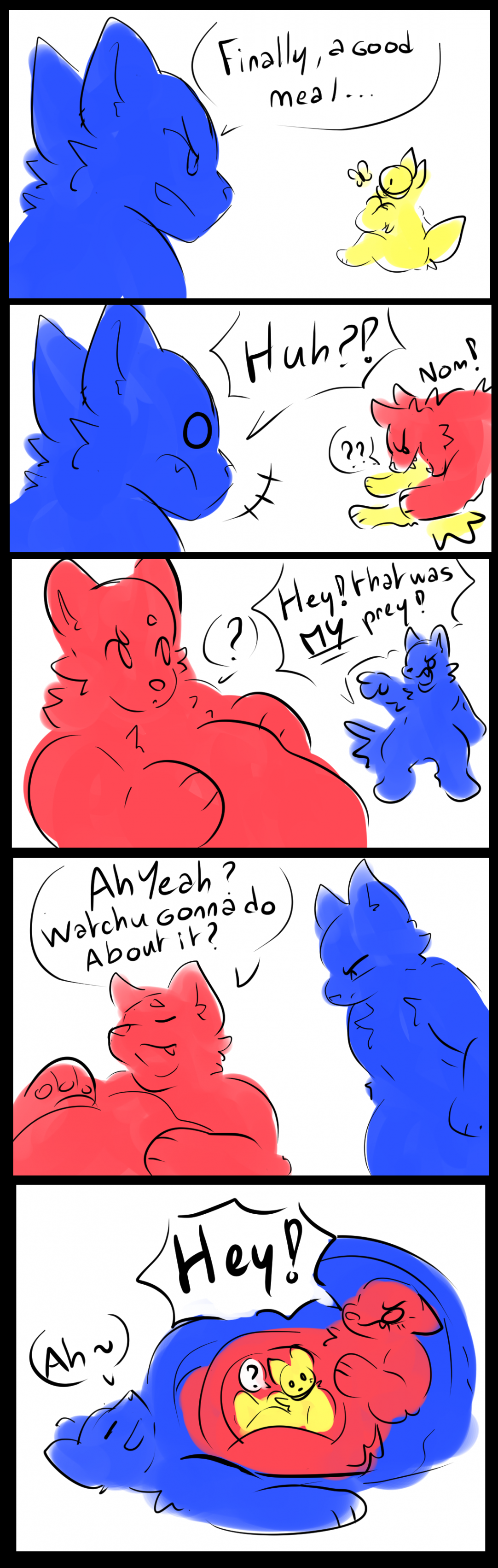 Big vore comic ych auction OPEN by Pokjy -- Fur Affinity [dot] net