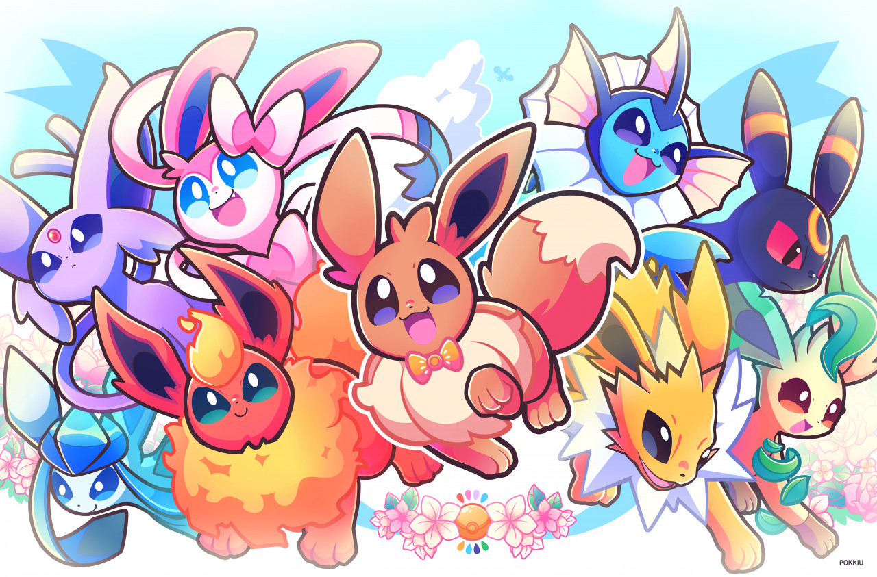 200+] Eevee Evolutions Wallpapers