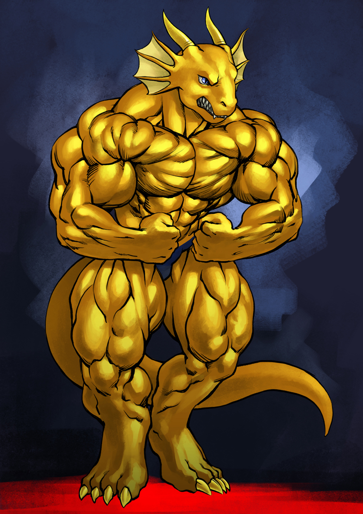 Gold Dragon by Pokkuti -- Fur Affinity [dot] net