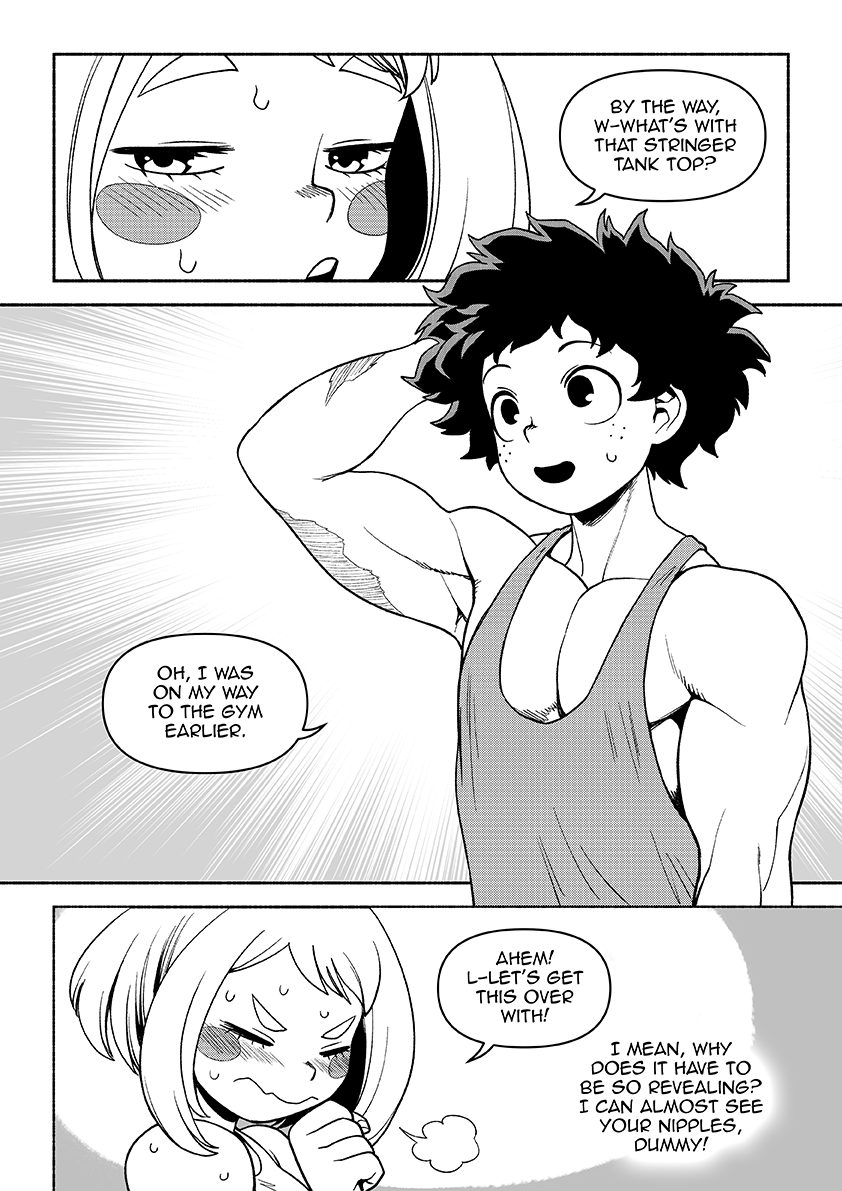 My Muscle Academia 34 by Pokkuti -- Fur Affinity [dot] net
