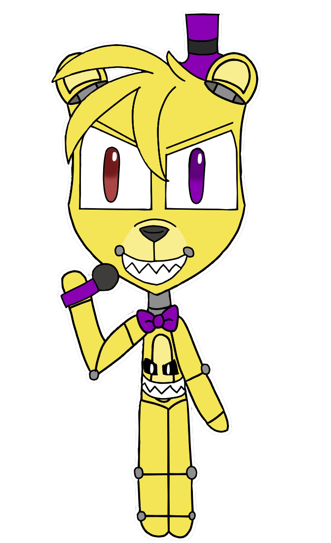 Chibi Nightmare Fredbear by PolarBeargirl2o -- Fur Affinity [dot] net