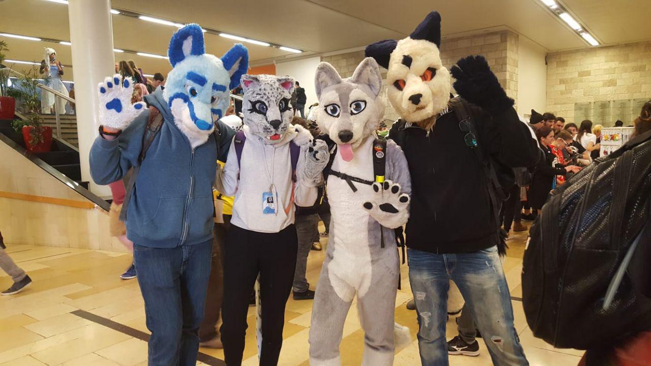 Furries at Harucon in Jerusalem