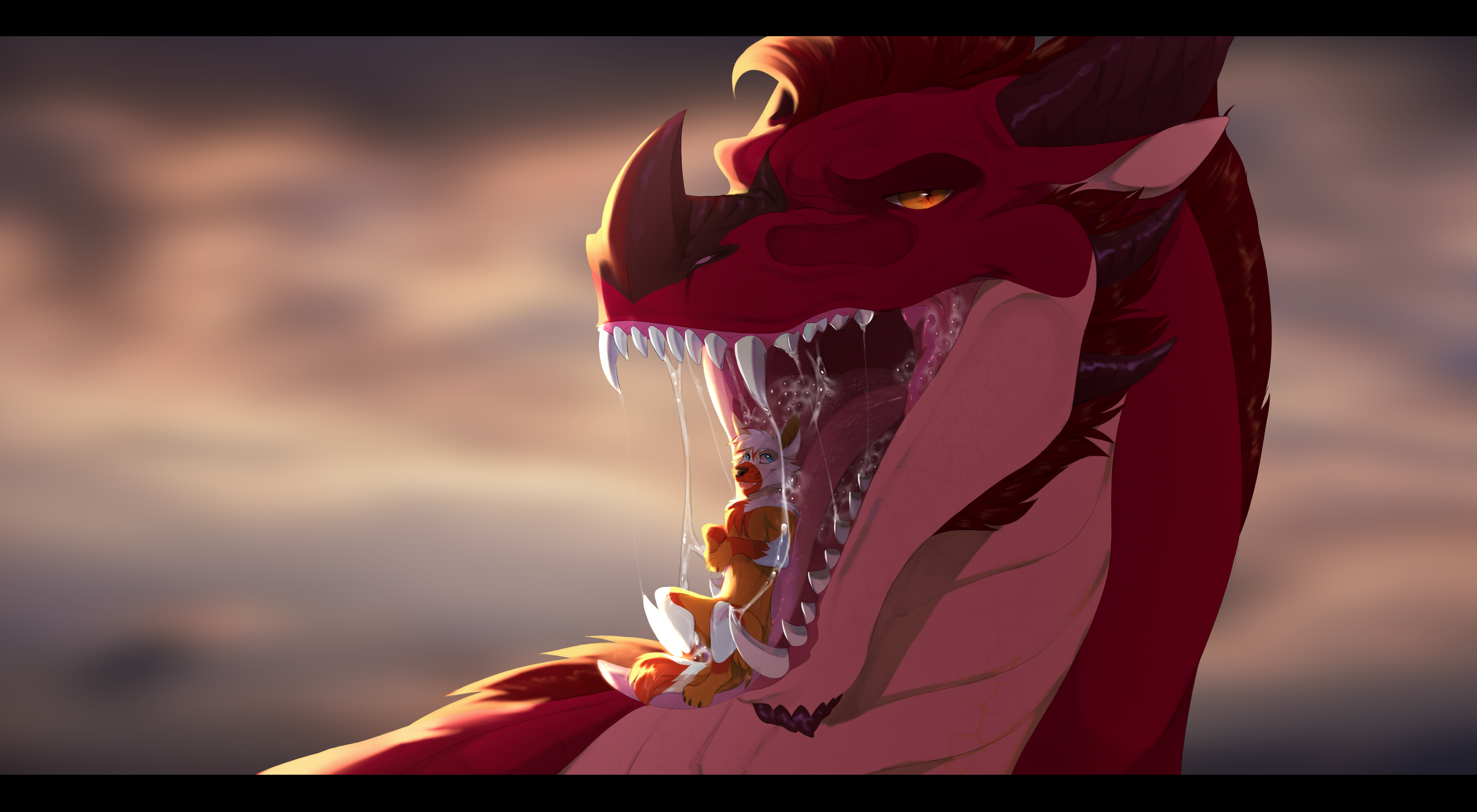 FIRE maw ych by Endemy21 -- Fur Affinity [dot] net