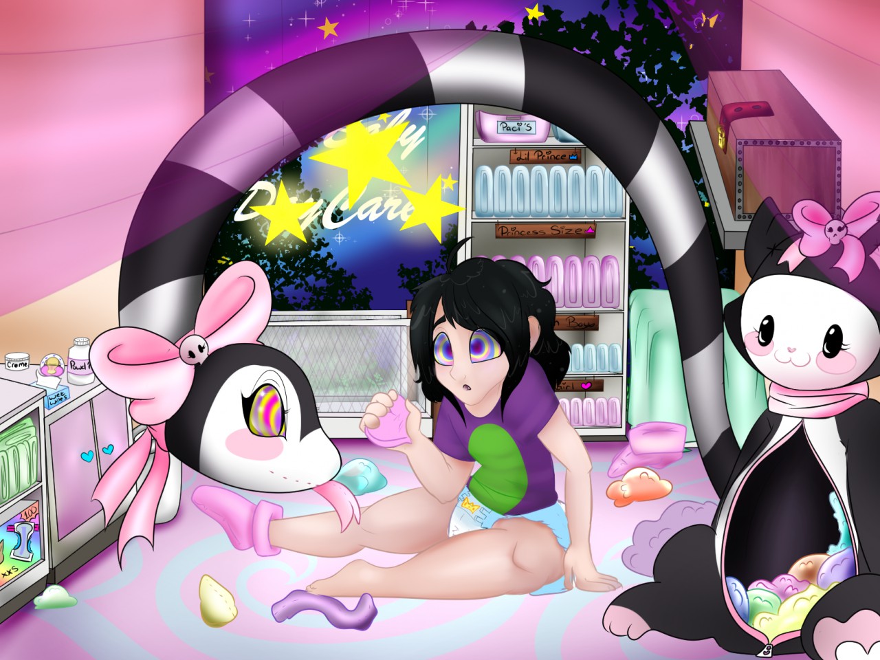 Big Baby Daycare by PommiePrincess -- Fur Affinity [dot] net