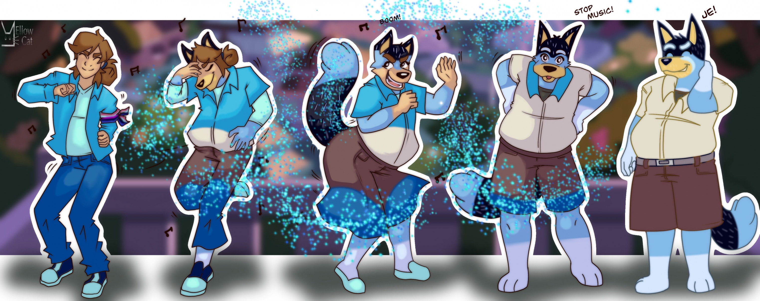 Bandit Heeler TF Sequence by ponky-kong -- Fur Affinity [dot] net