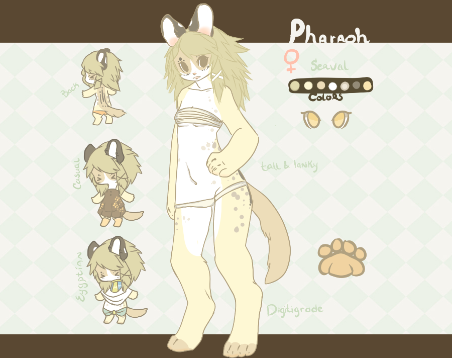 Pharaoh best sale white serval