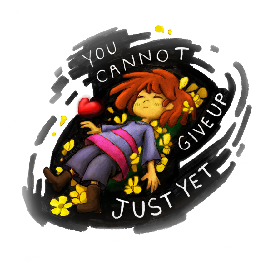 Undertale Frisk Vignette By Pookat Fur Affinity Dot Net