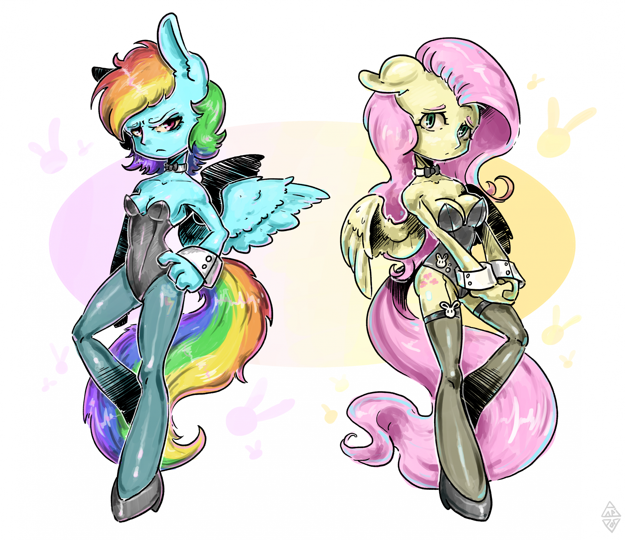 pictures of rainbow dash and fluttershy