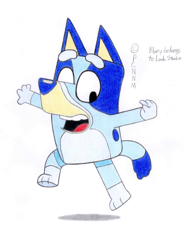 how do you draw bluey capsules characters by themostneontwig on DeviantArt