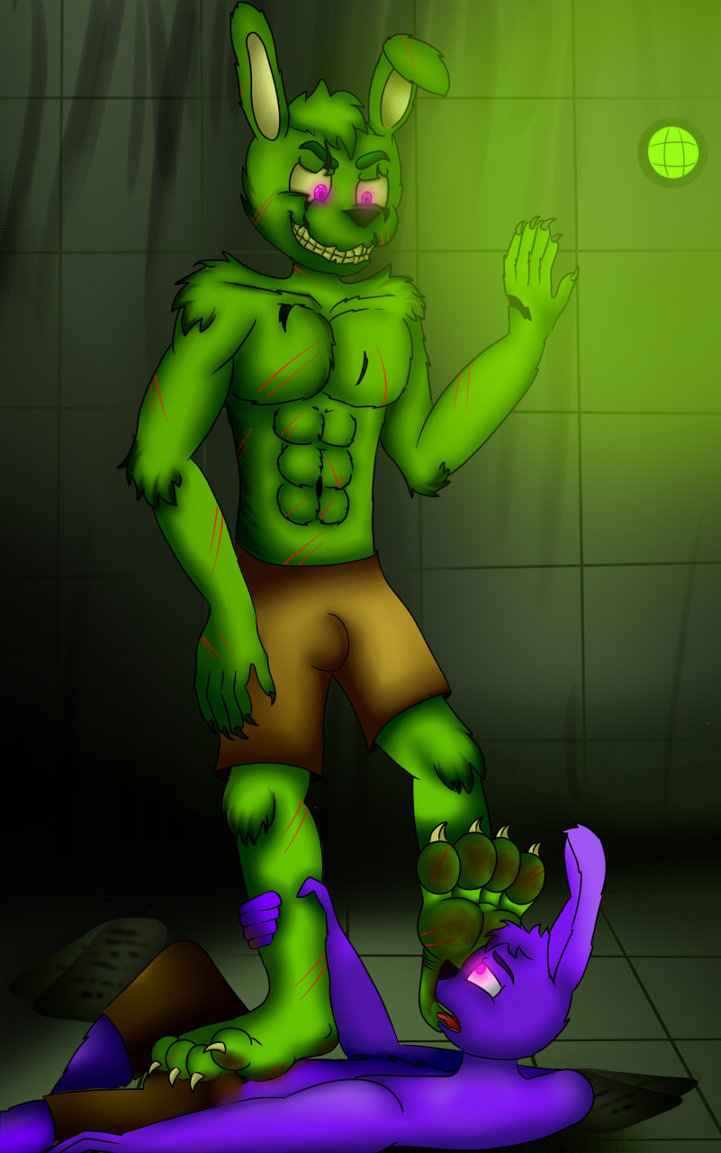 Dominating Springtrap by Portorot -- Fur Affinity [dot] net