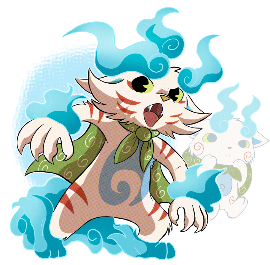 YOKAI WATCH) Komane by PortugueseLynx -- Fur Affinity [dot] net