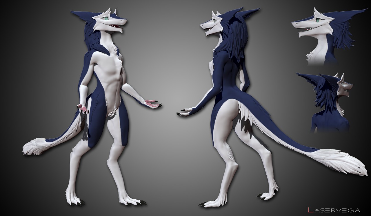 Sergal 3D-model pack