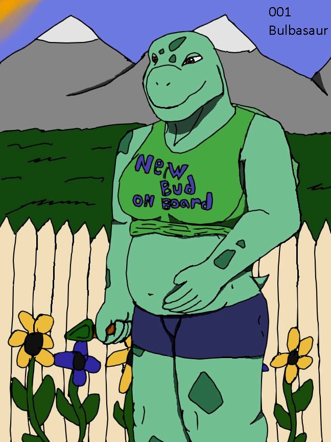 001 - Shiny Bulbasaur — Weasyl