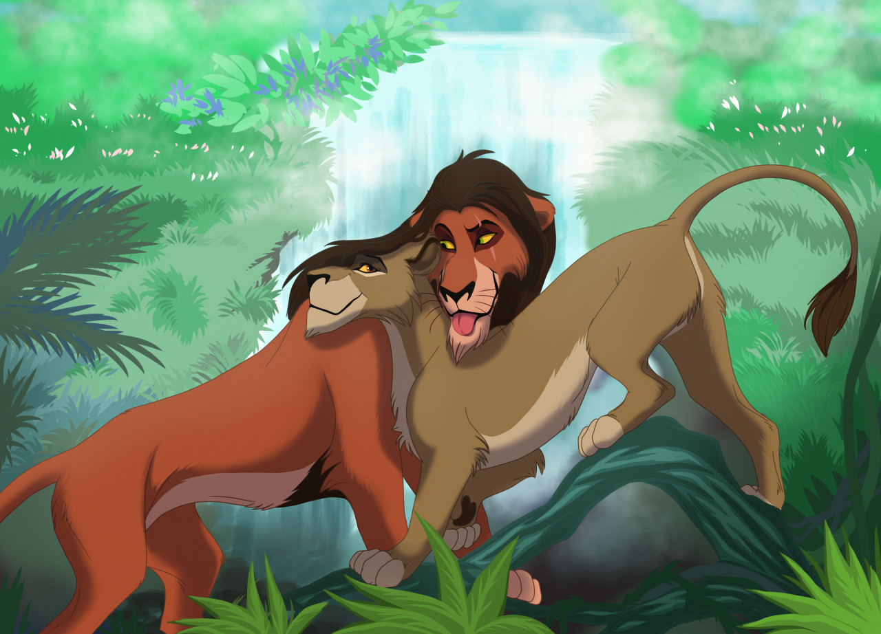 lion king scar and zira