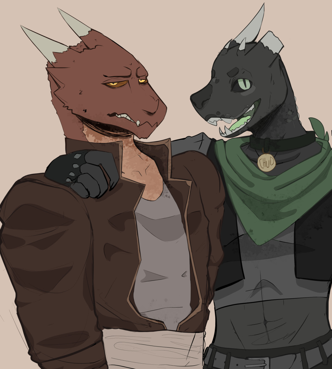 Chad and Chud by primiv -- Fur Affinity [dot] net