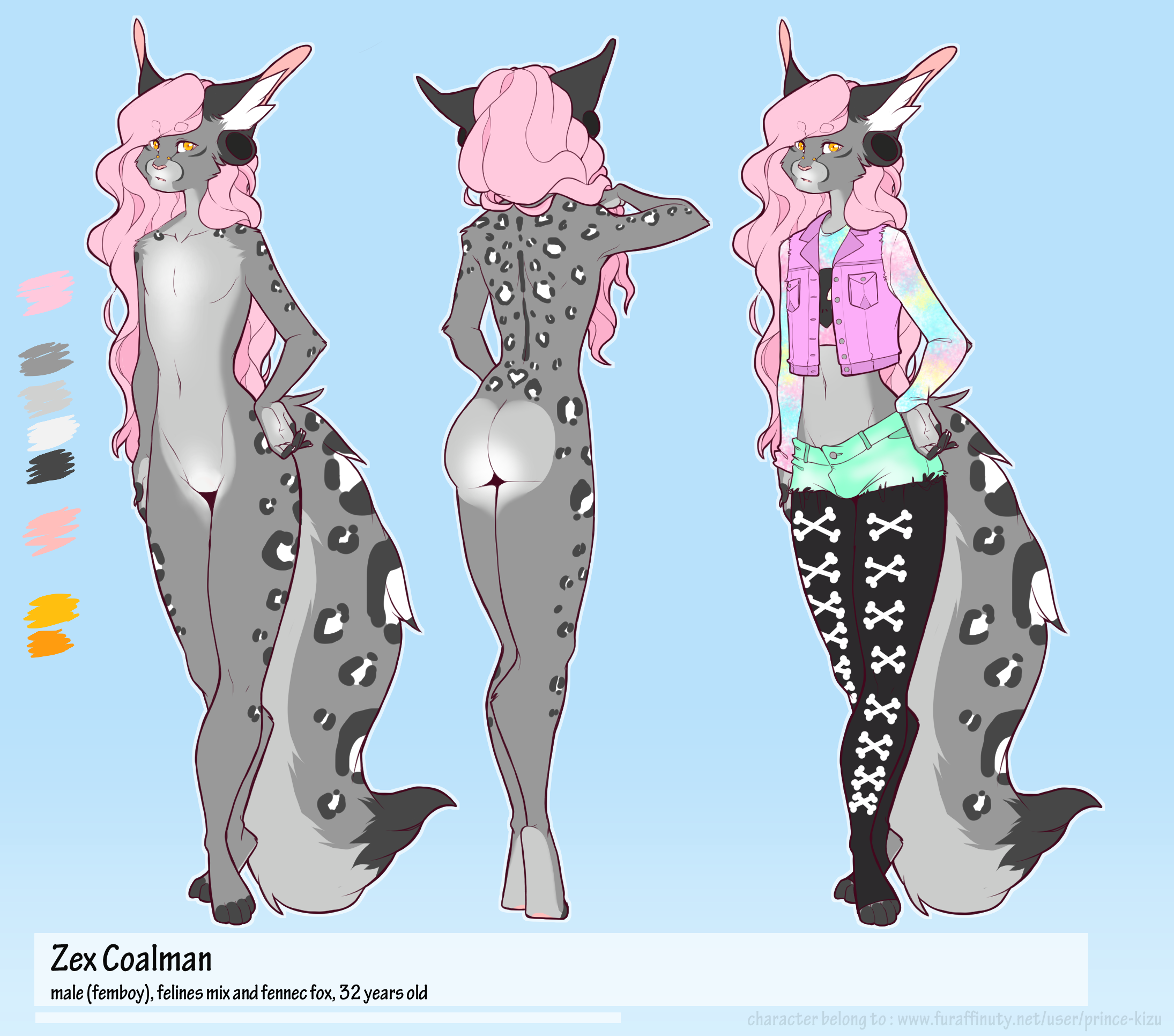 Zex Coalman reff sheet by prince-kizu -- Fur Affinity [dot] net