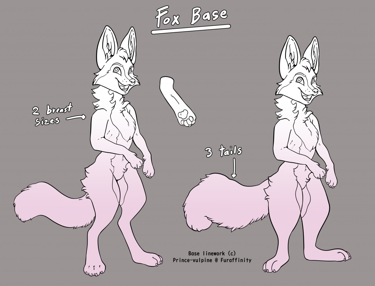 Free To Use Furry Anime Base!! by KitsuneMaster20 -- Fur Affinity