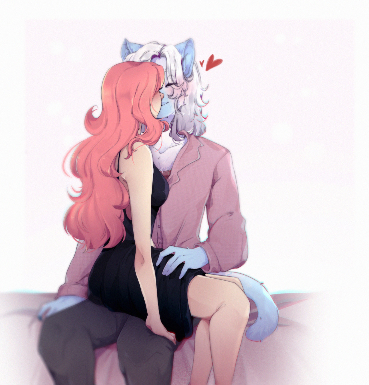 Lap Kiss by PrinceHato -- Fur Affinity [dot] net