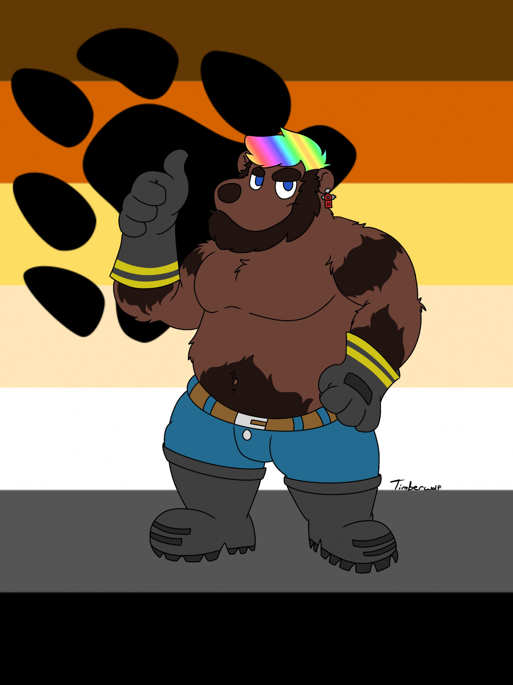 Gay Bear Pride by PrinceMudeenu -- Fur Affinity [dot] net