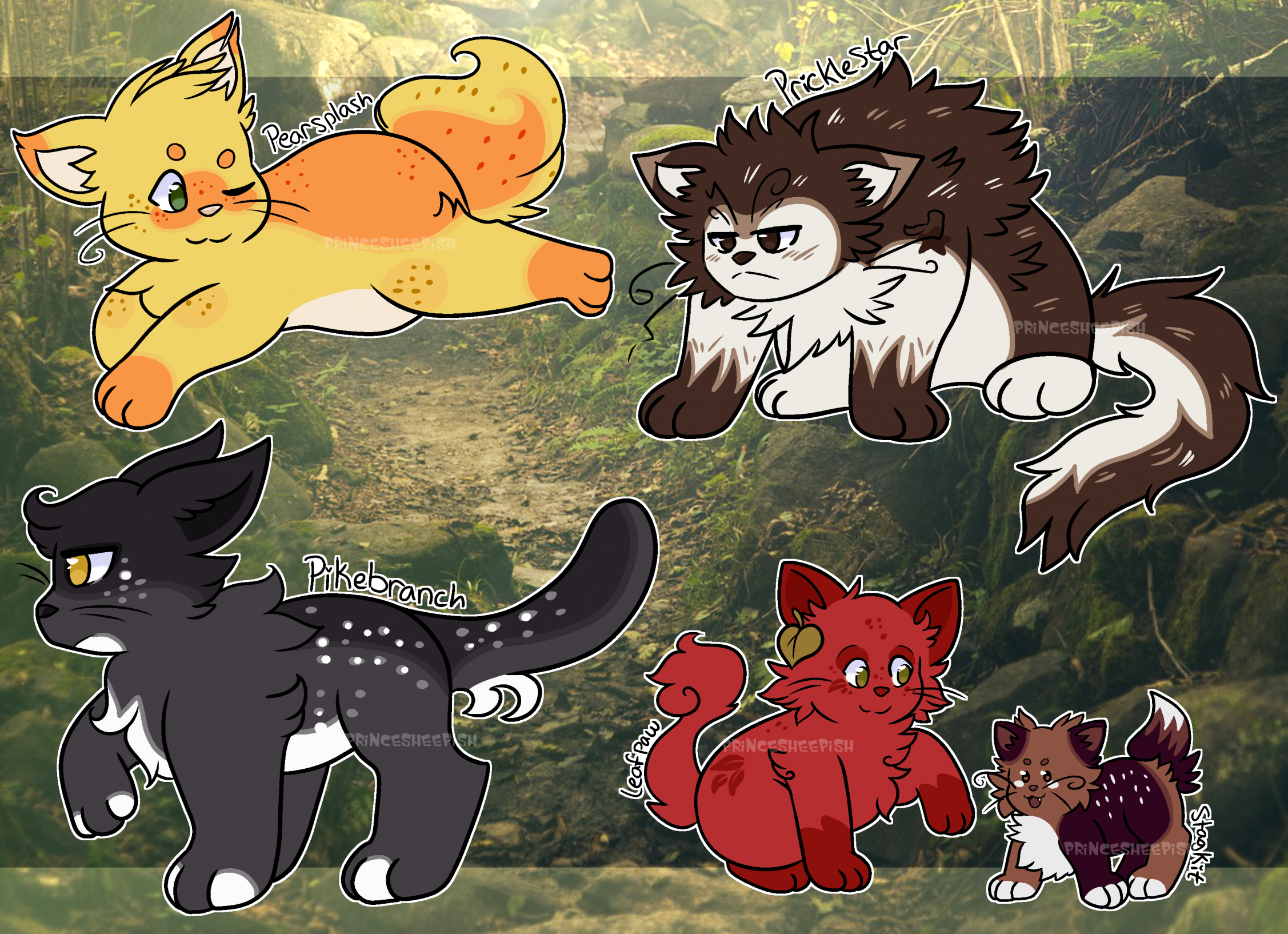 WARRIOR CATS NAME GENERATOR! on Toyhouse