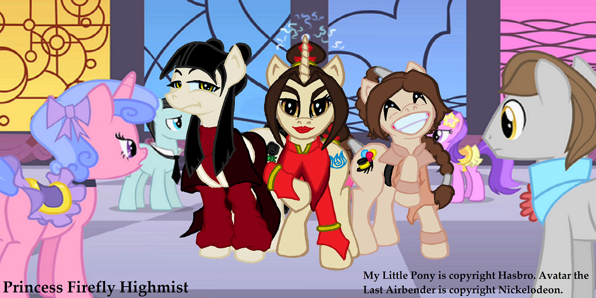 Azula, Mai and Ty Lee Ponies by Princess-Firefly -- Fur Affinity [dot] net