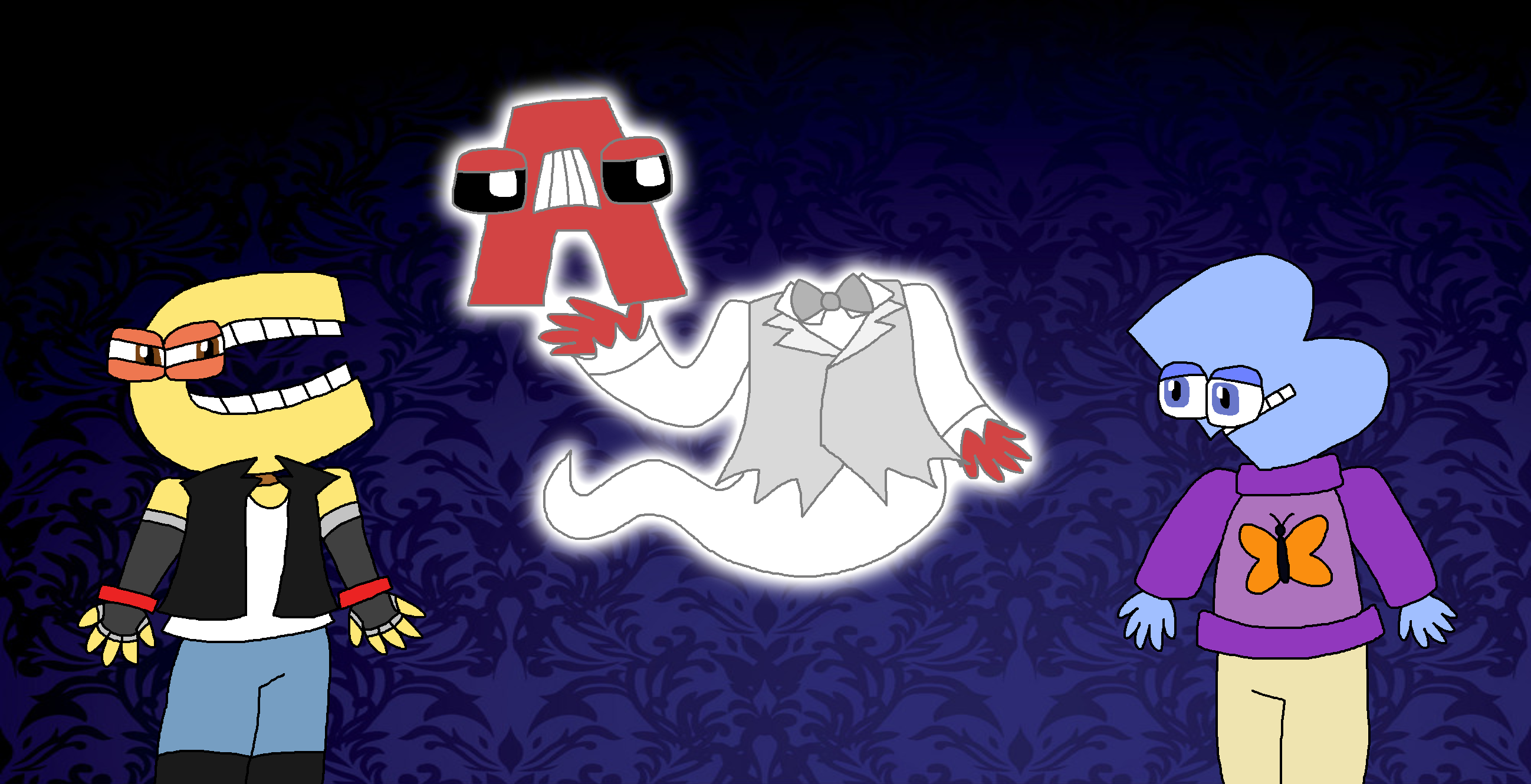 Alphabet Lore: The Haunting of N - Ghost!F by Princess-Josie-Riki -- Fur  Affinity [dot] net