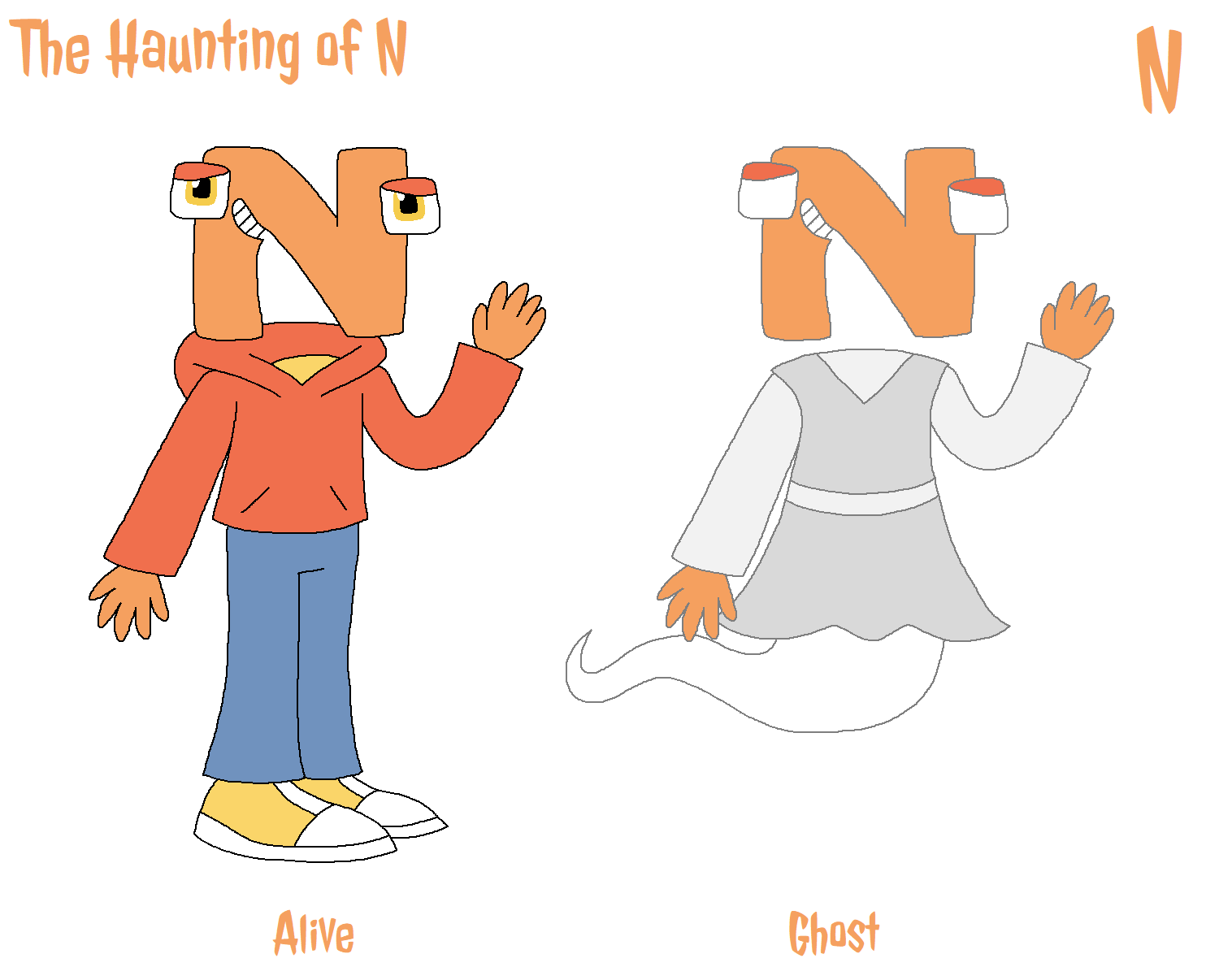 Alphabet Lore: The Haunting of N - N by Princess-Josie-Riki on